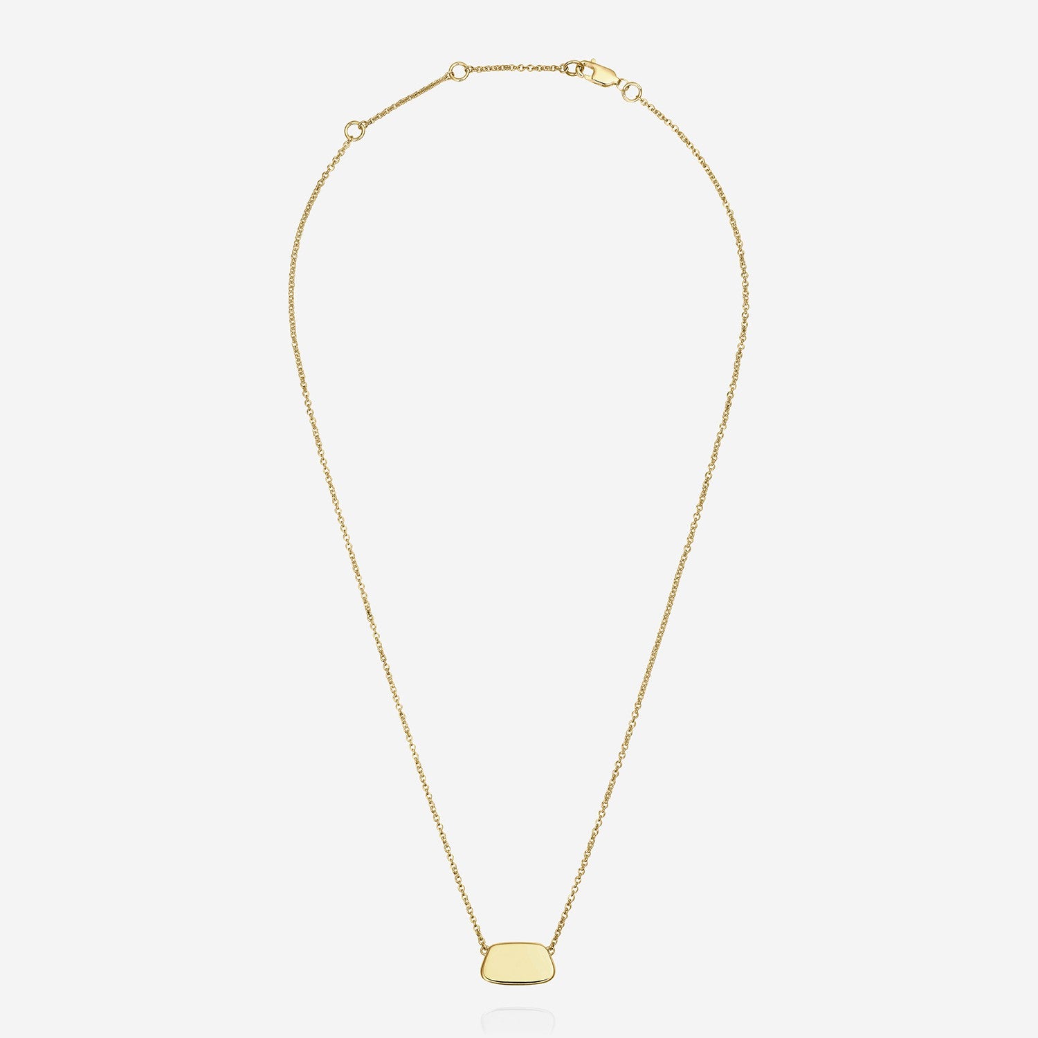 886 Royal Mint Necklaces Aurum Single Slice Necklace, 18ct Yellow Gold