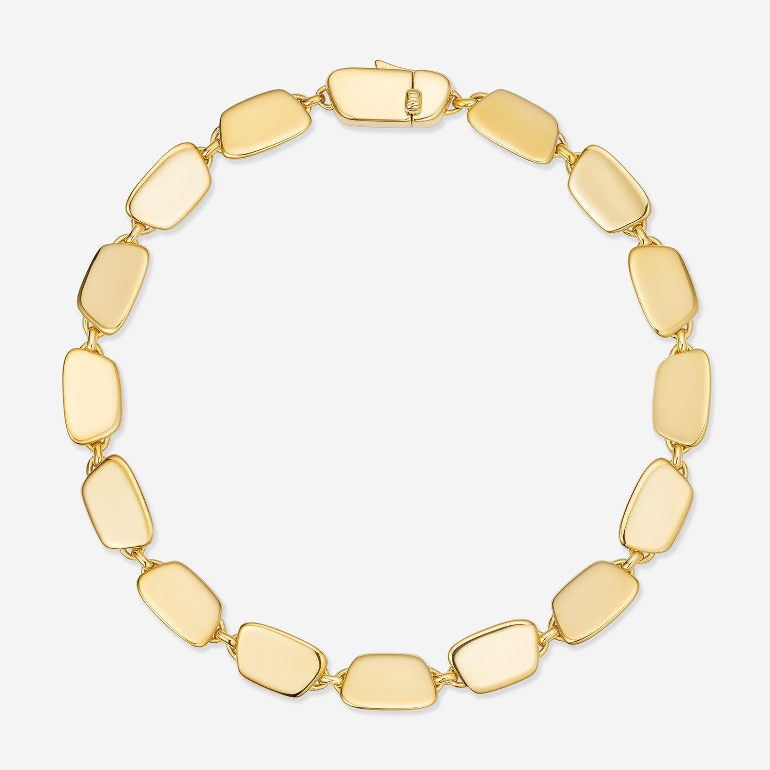 886 Royal Mint Bracelet Aurum Slice 7.5 inch Bracelet, 18ct Yellow Gold