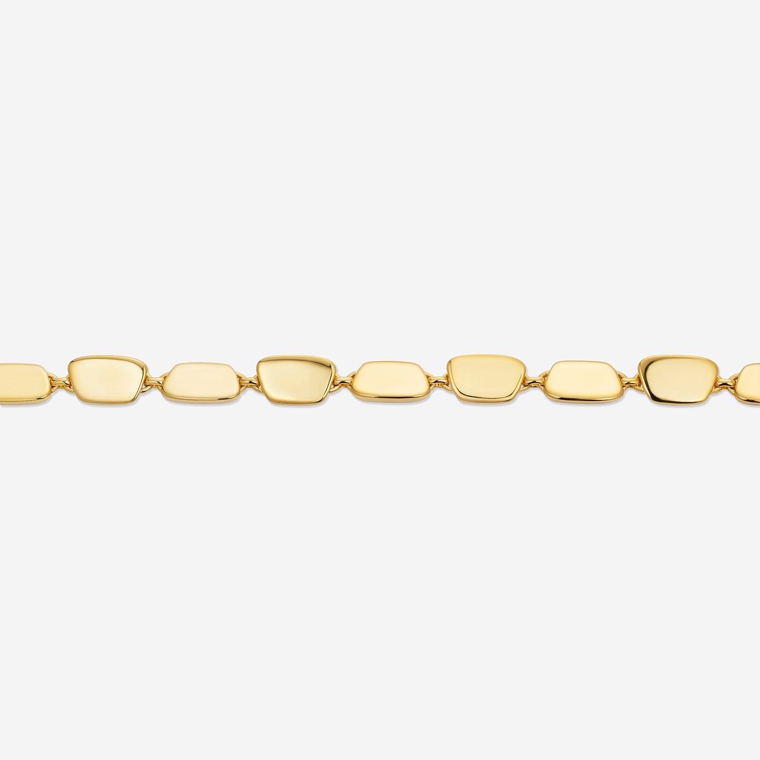 886 Royal Mint Bracelet Aurum Slice 7.5 inch Bracelet, 18ct Yellow Gold