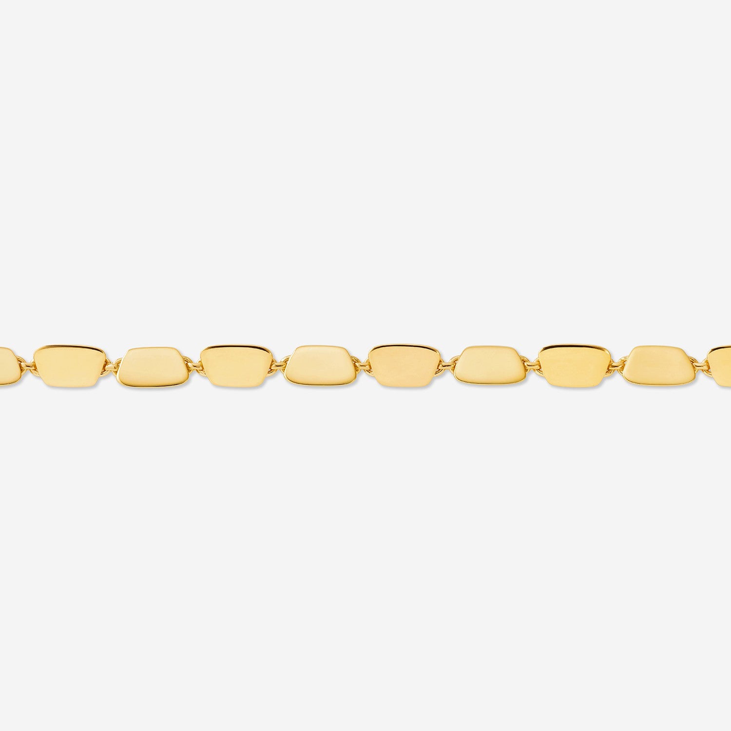 886 Royal Mint Bracelet Aurum Slice 8.5 inch Bracelet, 18ct Yellow Gold