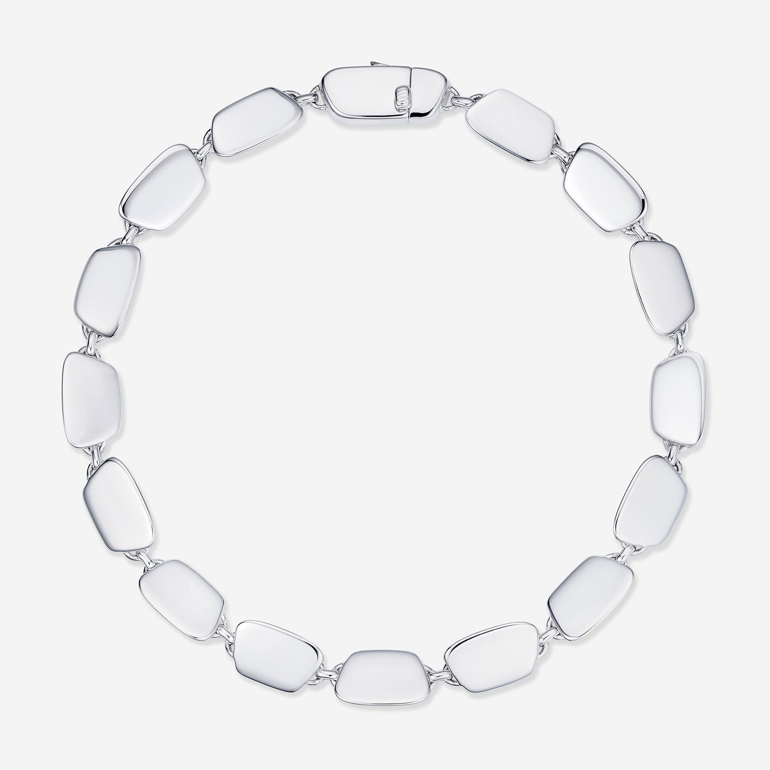 886 Royal Mint Bracelet Aurum Slice 7.5 inch Bracelet, Silver Sterling