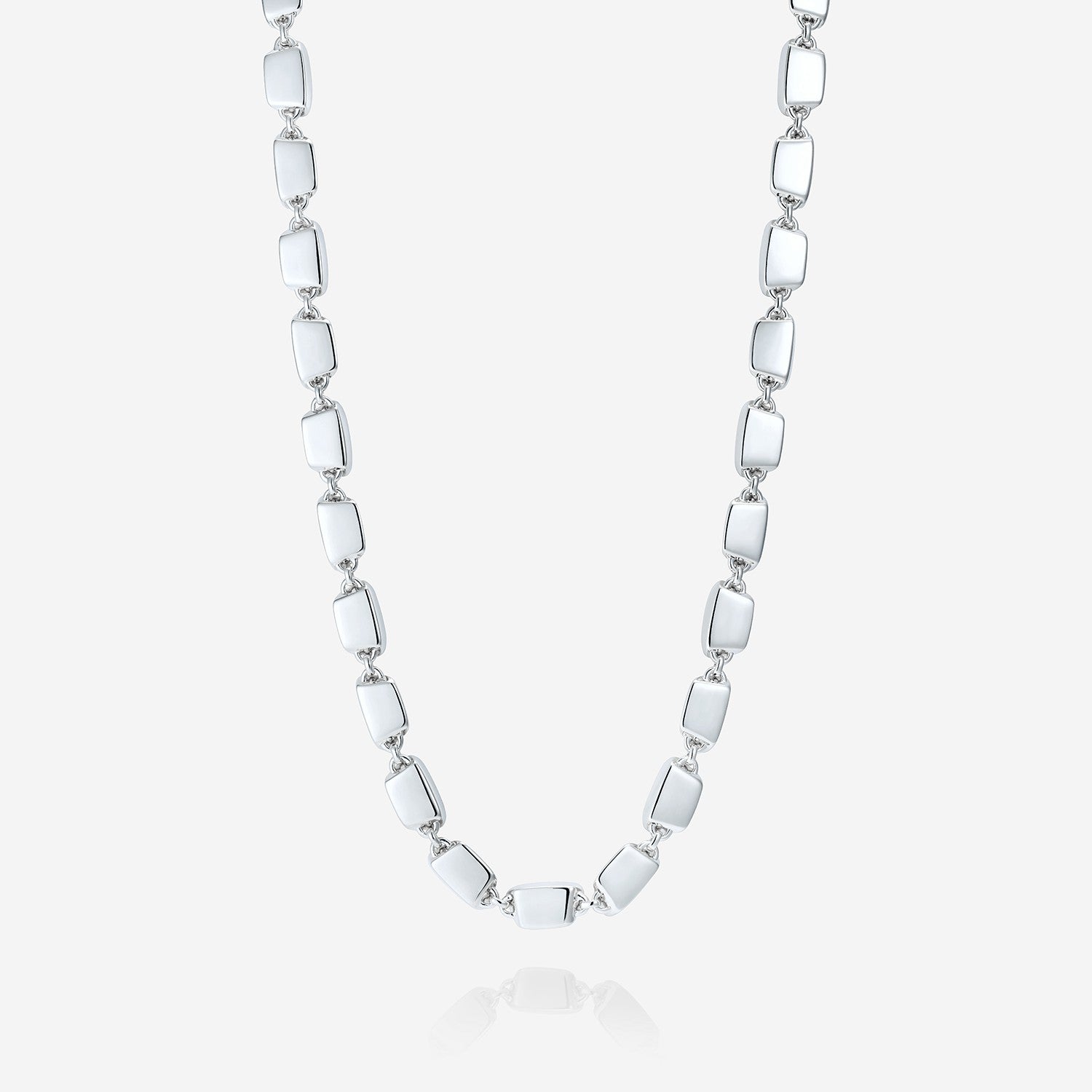 886 Royal Mint Necklaces Aurum Full Slice 20 inch Necklace, Sterling Silver