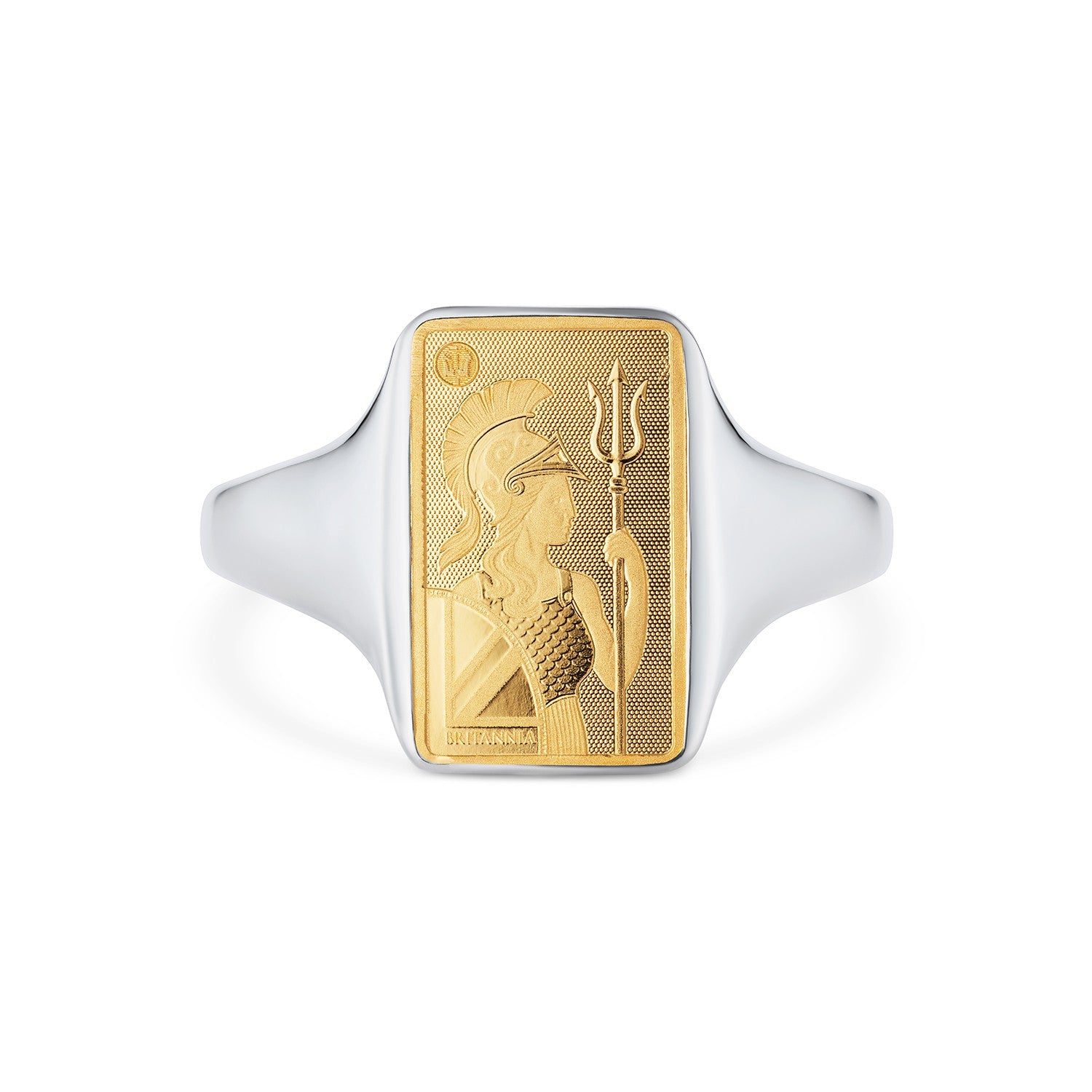 886 Royal Mint Rings Bullion Signet Ring in Silver