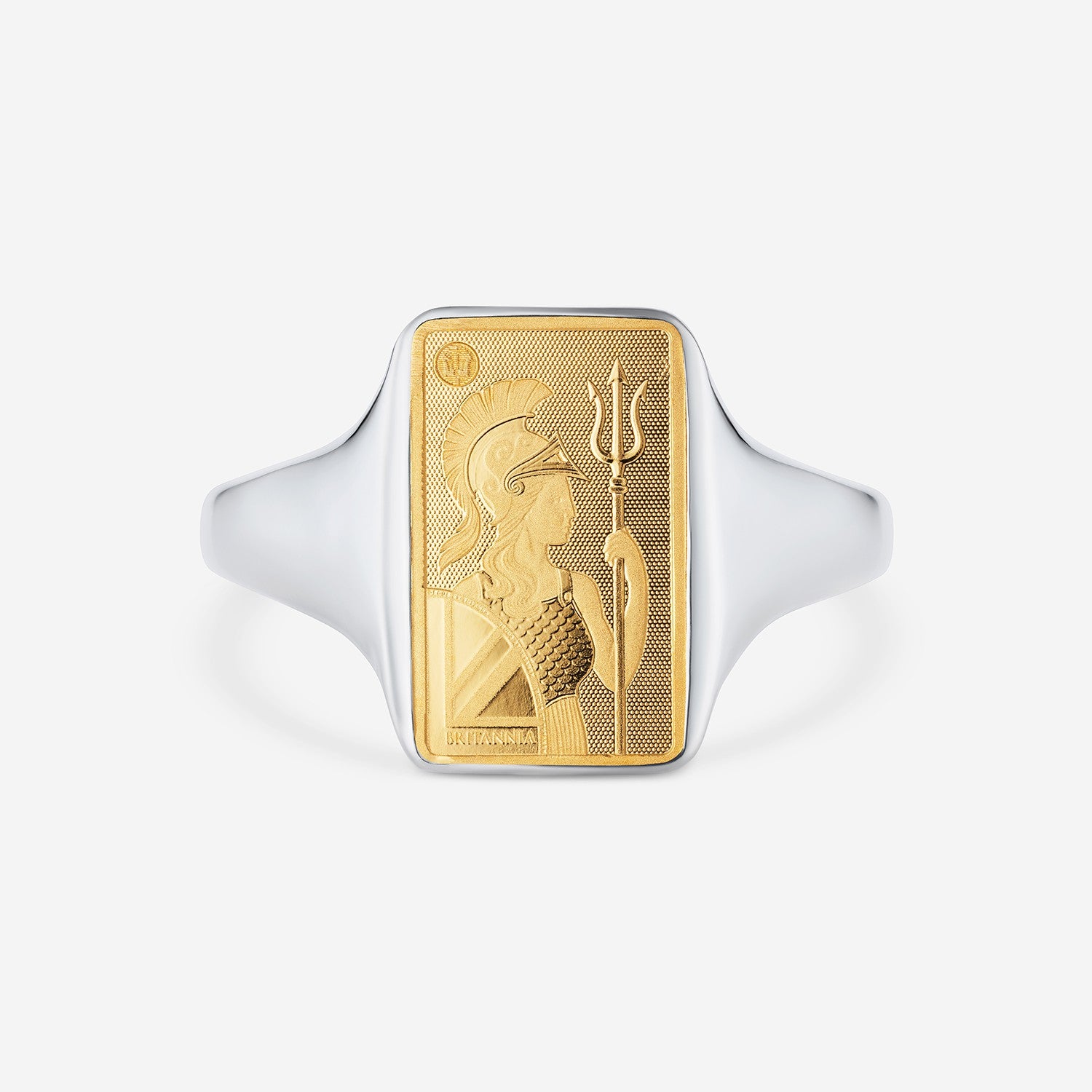 886 Royal Mint Rings Bullion Signet Ring in Sterling Silver