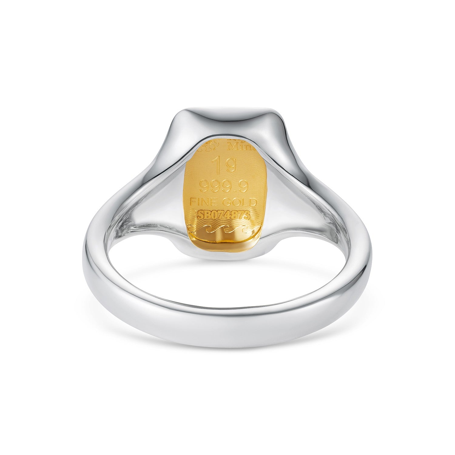 886 Royal Mint Rings Bullion Signet Ring in Silver