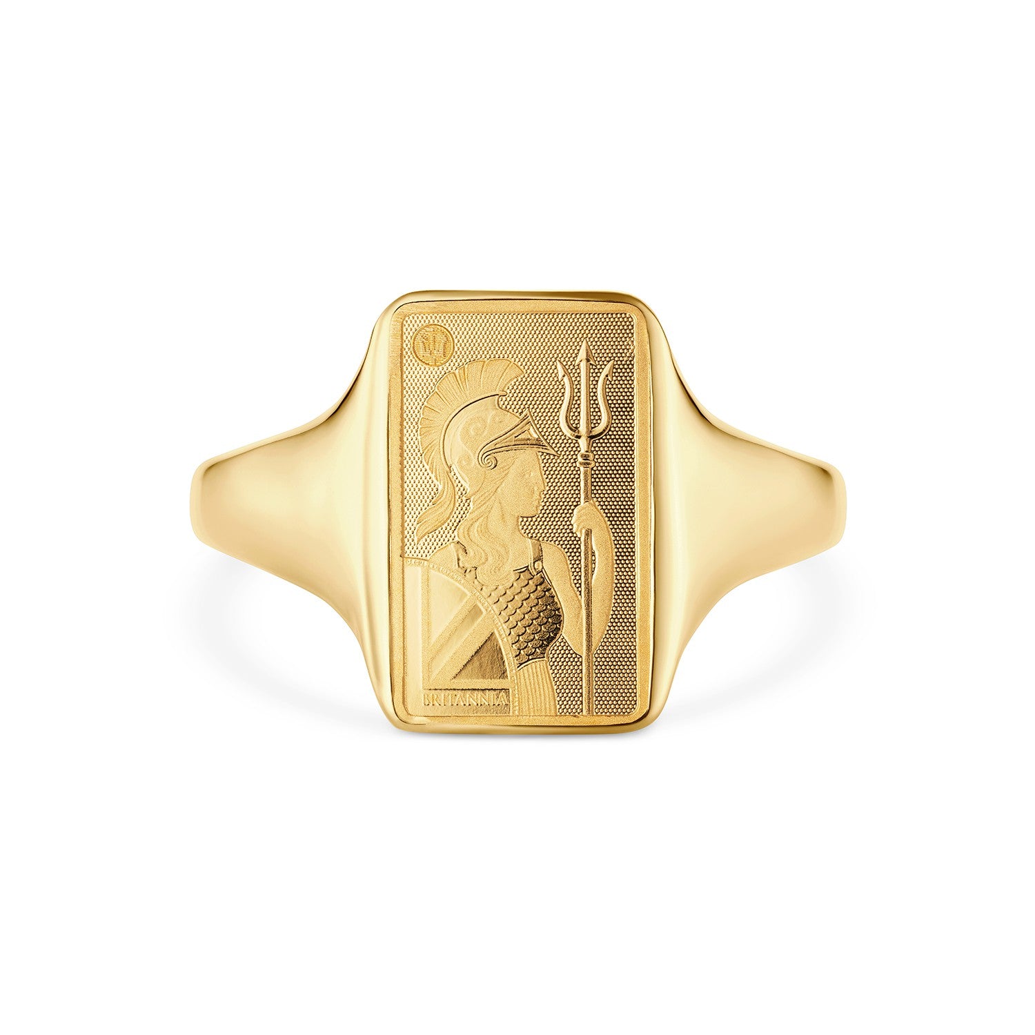 886 Royal Mint Rings Bullion Signet Ring in 18ct Gold