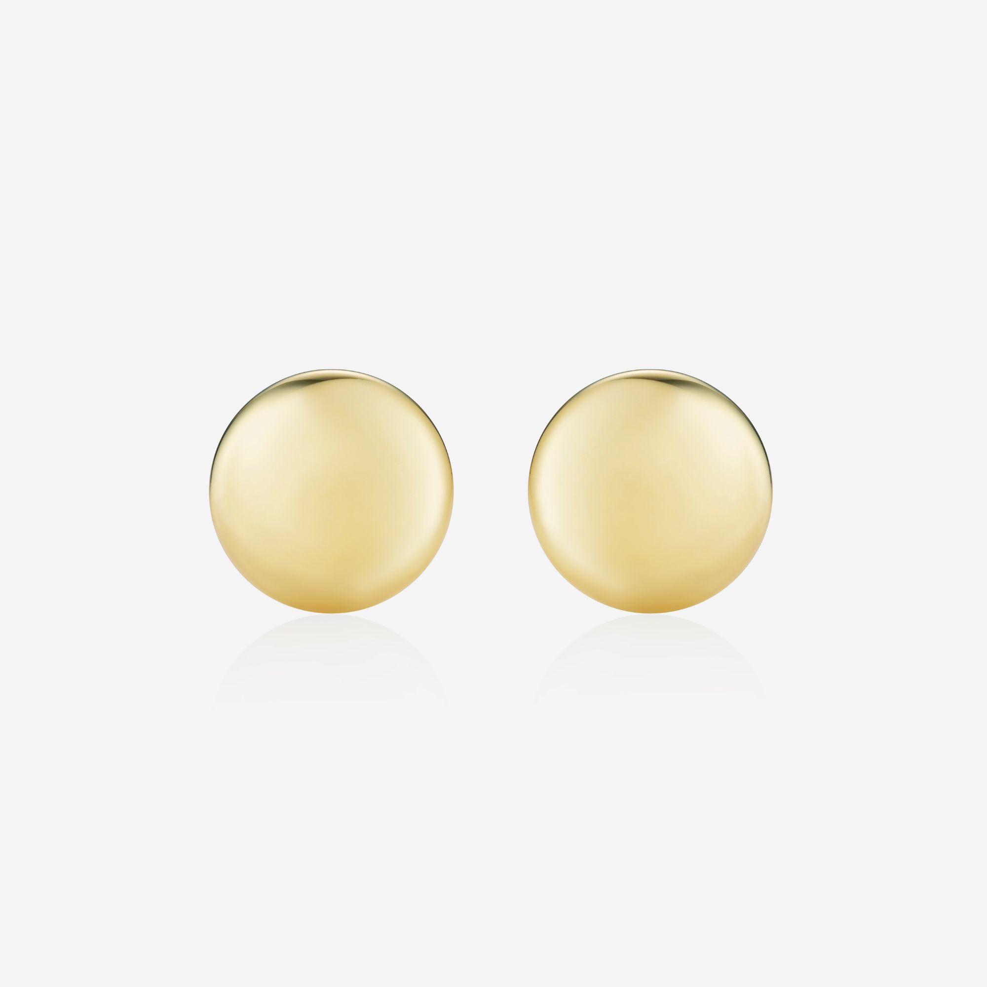 886 Royal Mint Earrings 886 Medium Stud Earrings 18ct Yellow Gold