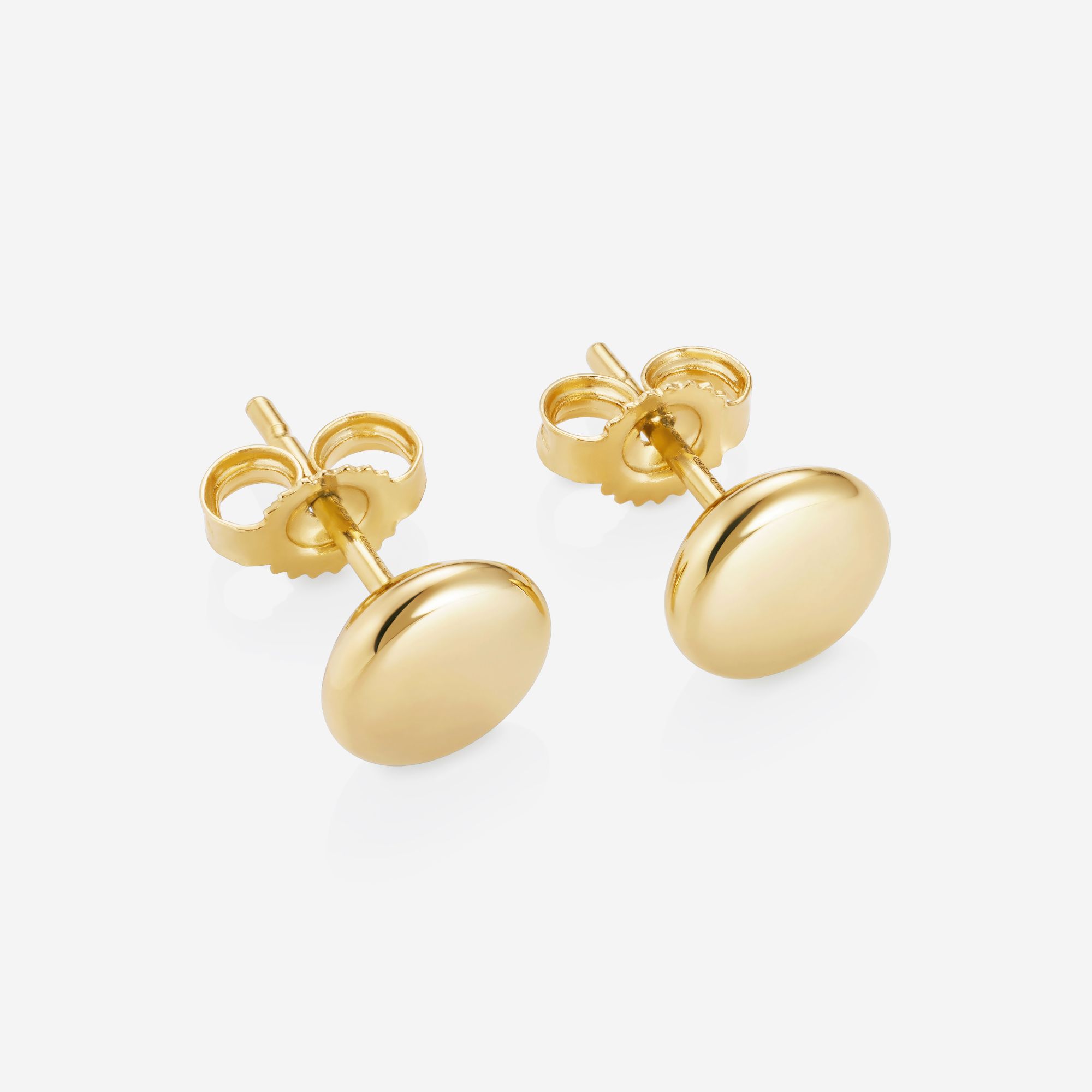 886 Royal Mint Earrings 886 Medium Stud Earrings 18ct Yellow Gold