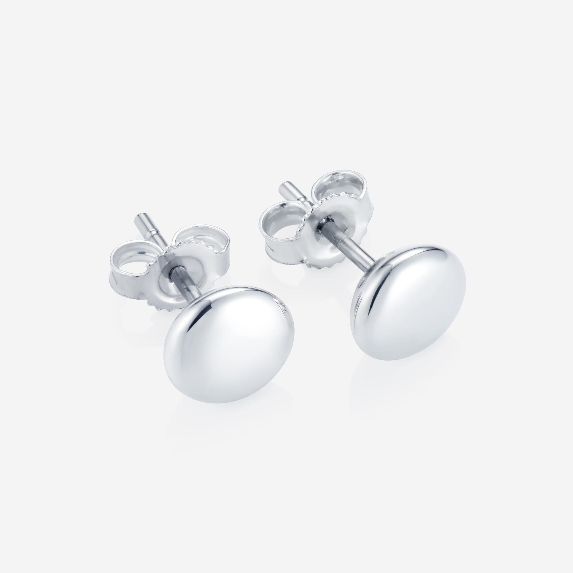 886 Royal Mint Earrings 886 Medium Stud Earrings Sterling Silver