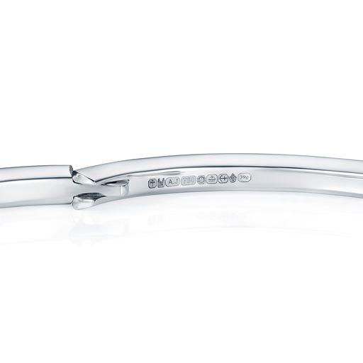 886 Royal Mint Bracelet 886 Pavé Bangle in 18ct White Gold