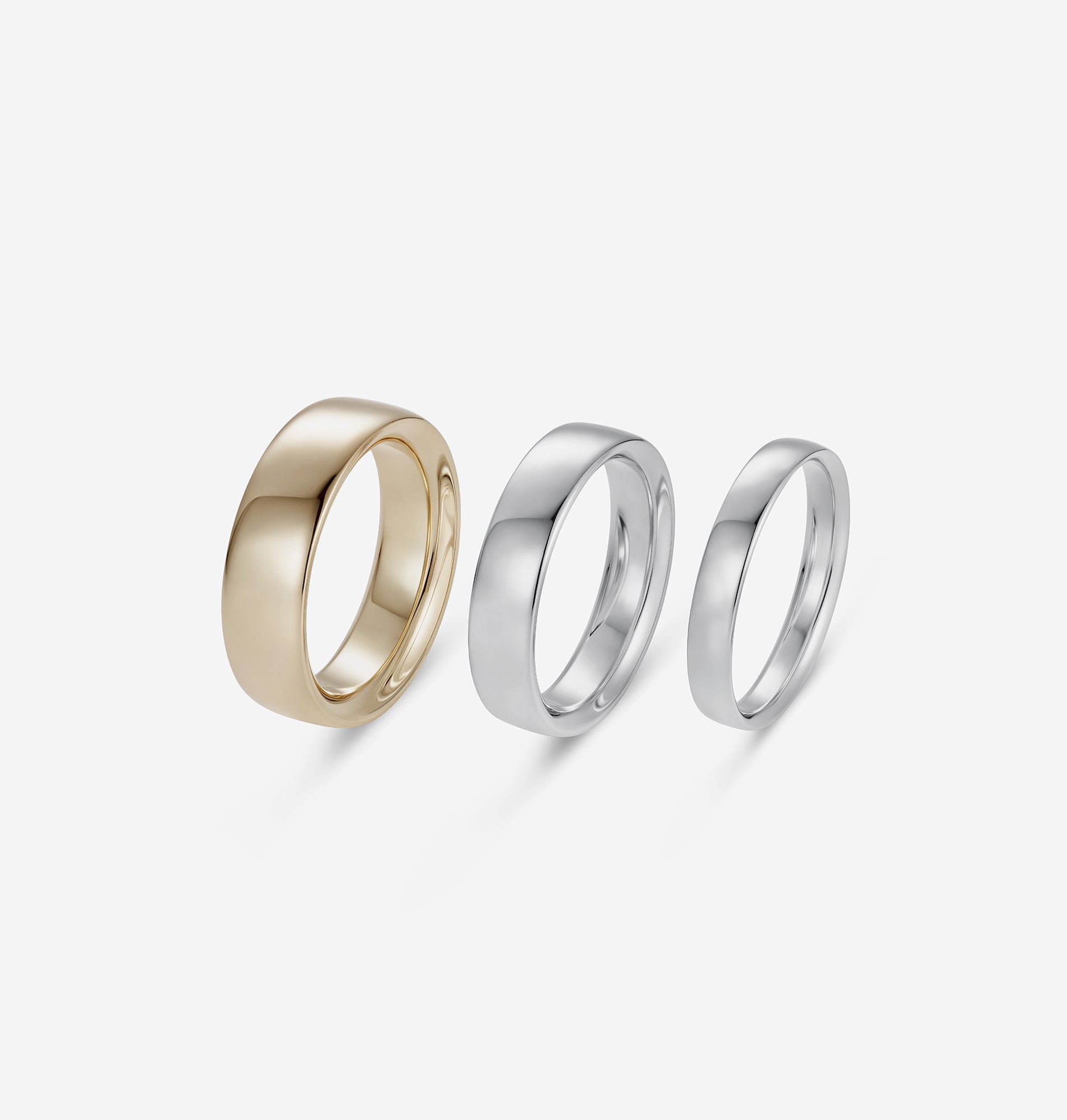 886 Royal Mint Rings 886 Band Ring in 9ct Yellow Gold
