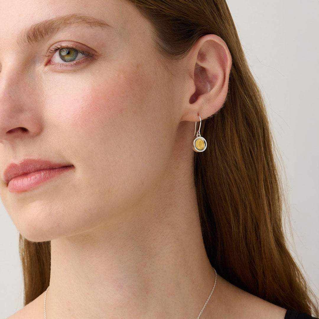 886 Royal Mint Earrings Britannia 1/40oz Drop Earring, Silver