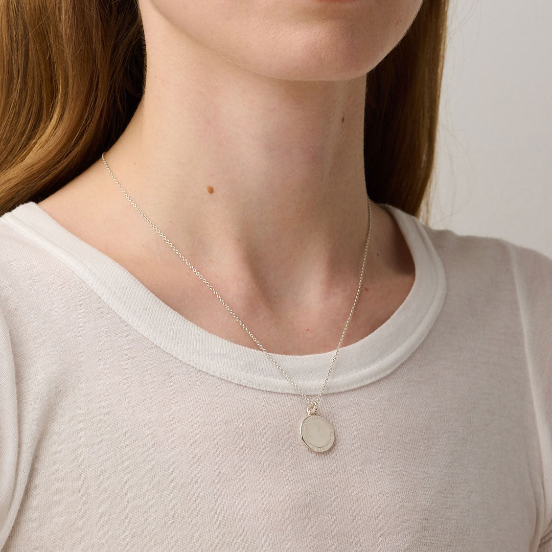 886 Royal Mint Necklaces 886 Caustic Pisces Pendant with Chain in Sterling Silver