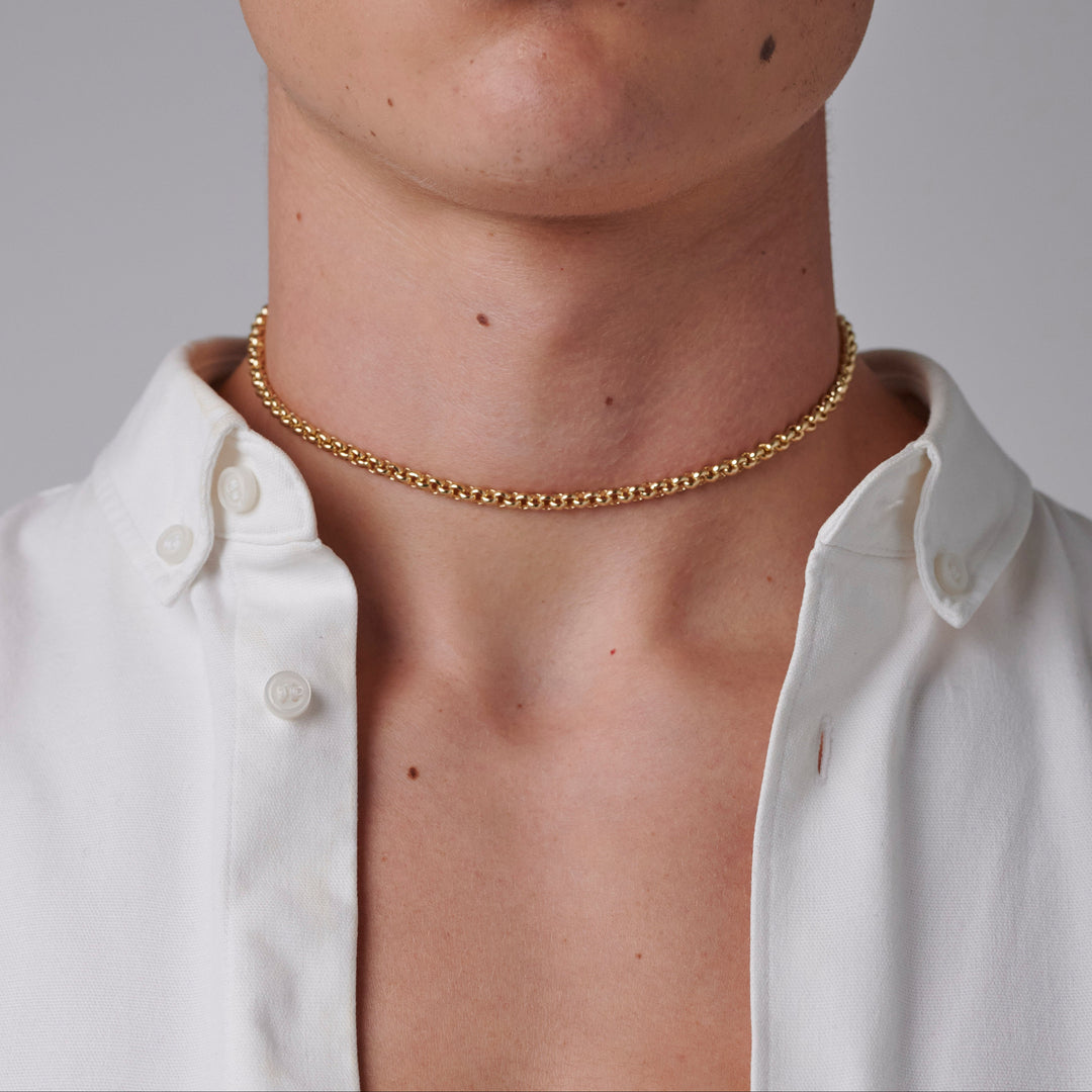 886 Belcher Chain in 18ct Yellow Gold – 886 Royal Mint
