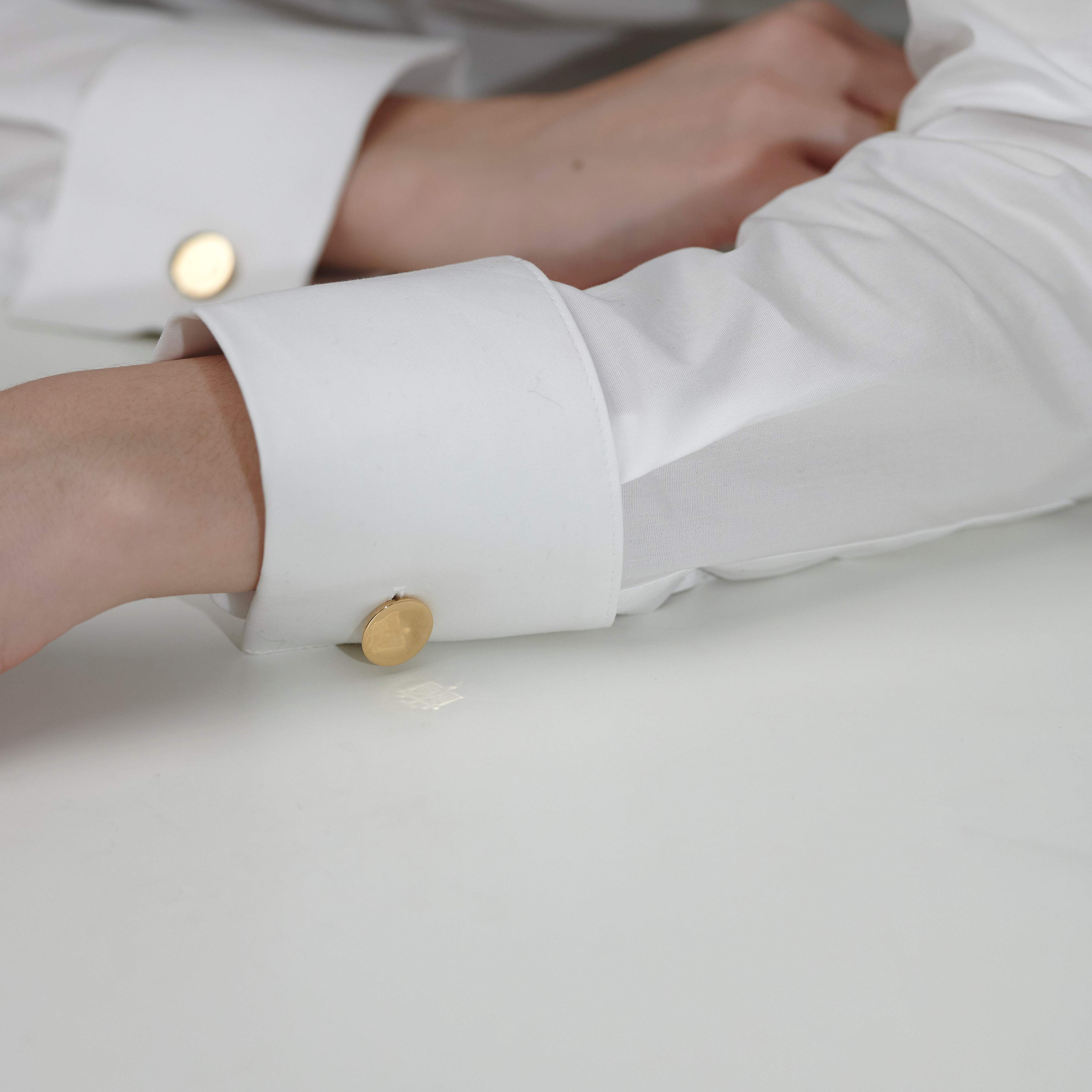 886 Royal Mint Cufflinks 886 Caustic Cufflinks in 18ct Yellow Gold