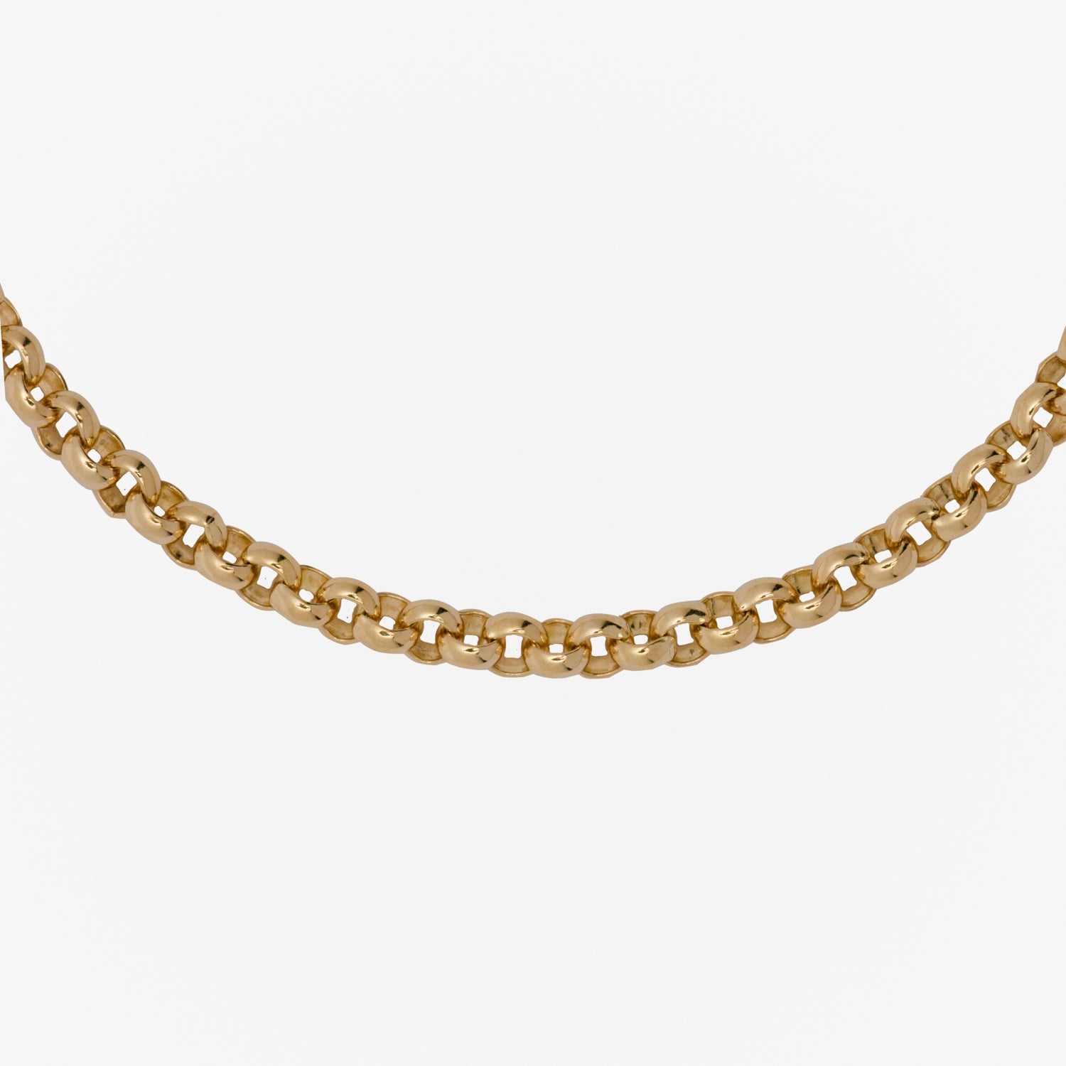 886 Royal Mint Necklaces 886 Belcher Chain in 18ct Yellow Gold