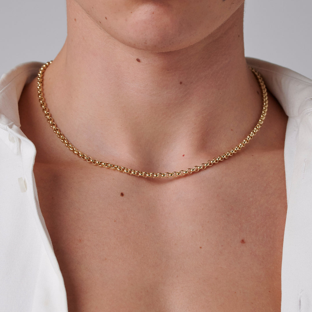 886 Belcher Chain in 18ct Yellow Gold – 886 Royal Mint
