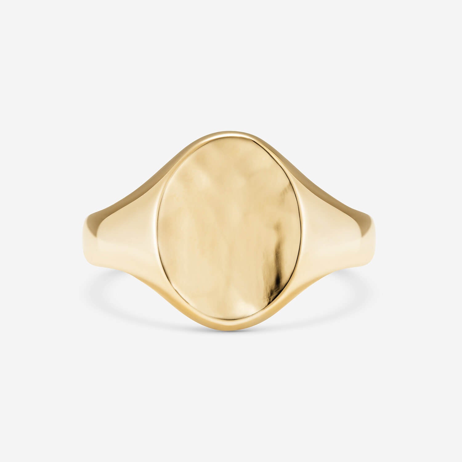 886 Royal Mint Rings 886 Large Signet Ring in 18ct Yellow Gold