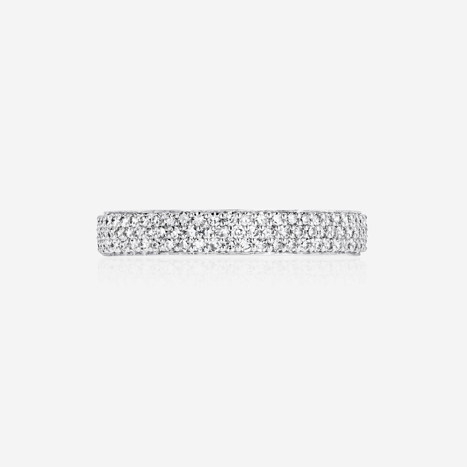 886 Royal Mint Rings 886 Pavé Ring in 18ct White Gold